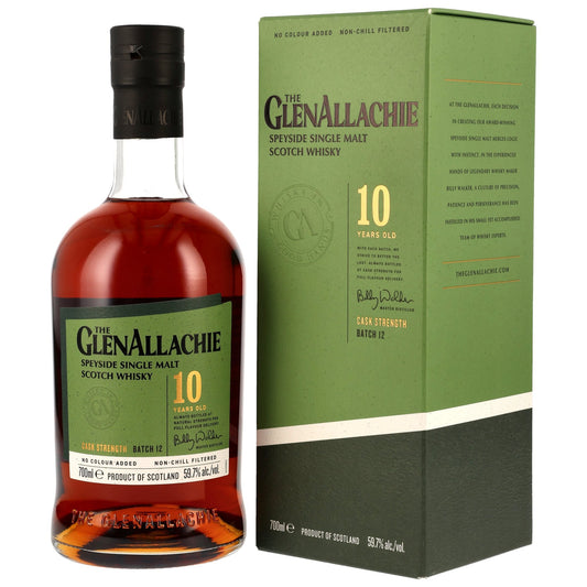 GlenAllachie 10 - Cask Strength - Lotunúmer 12