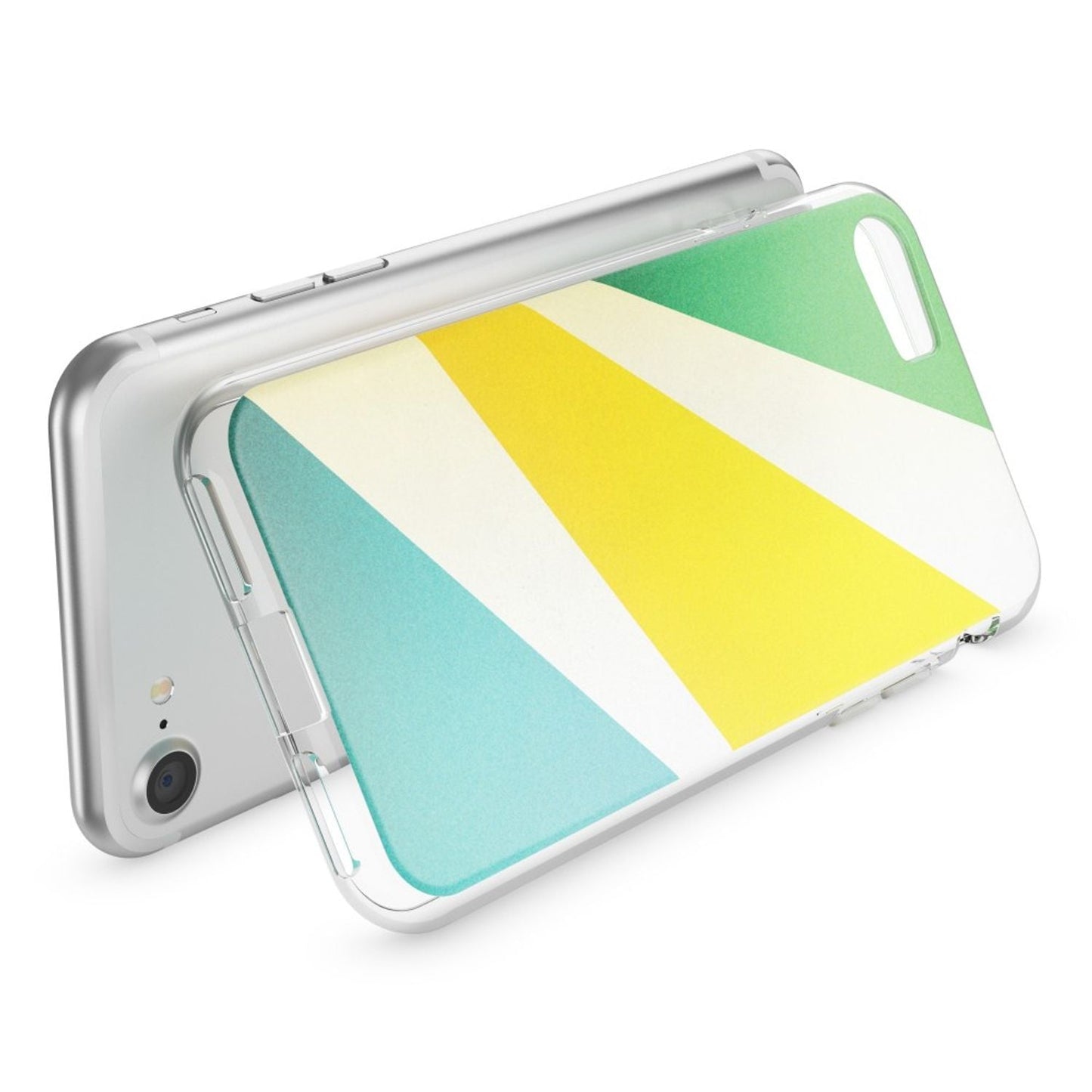 iPhone 7 Hülle Handyhülle von NALIA, Motiv Case Cover Bumper Transparent Klar