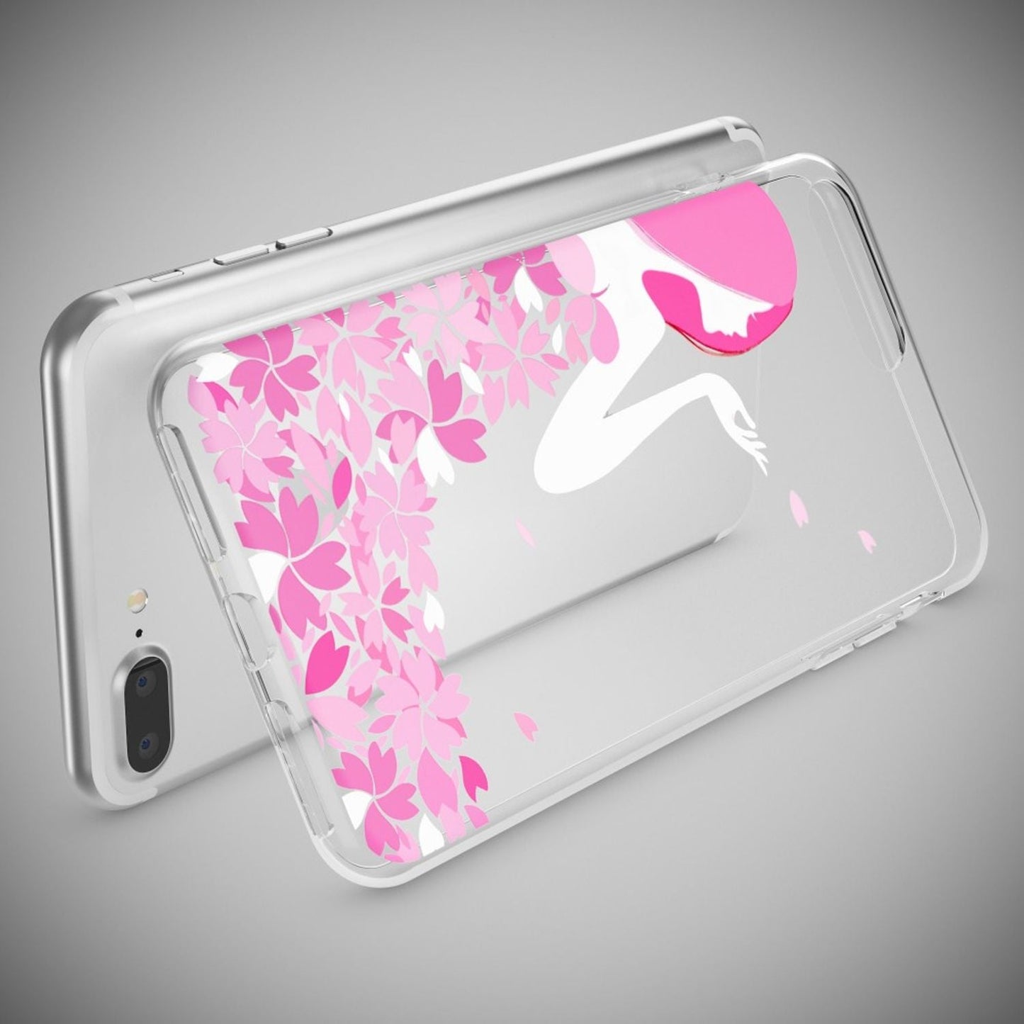 iPhone 8 Plus / 7 Plus Case, Phone Case by NALIA, Silicone Case Cover Bumper