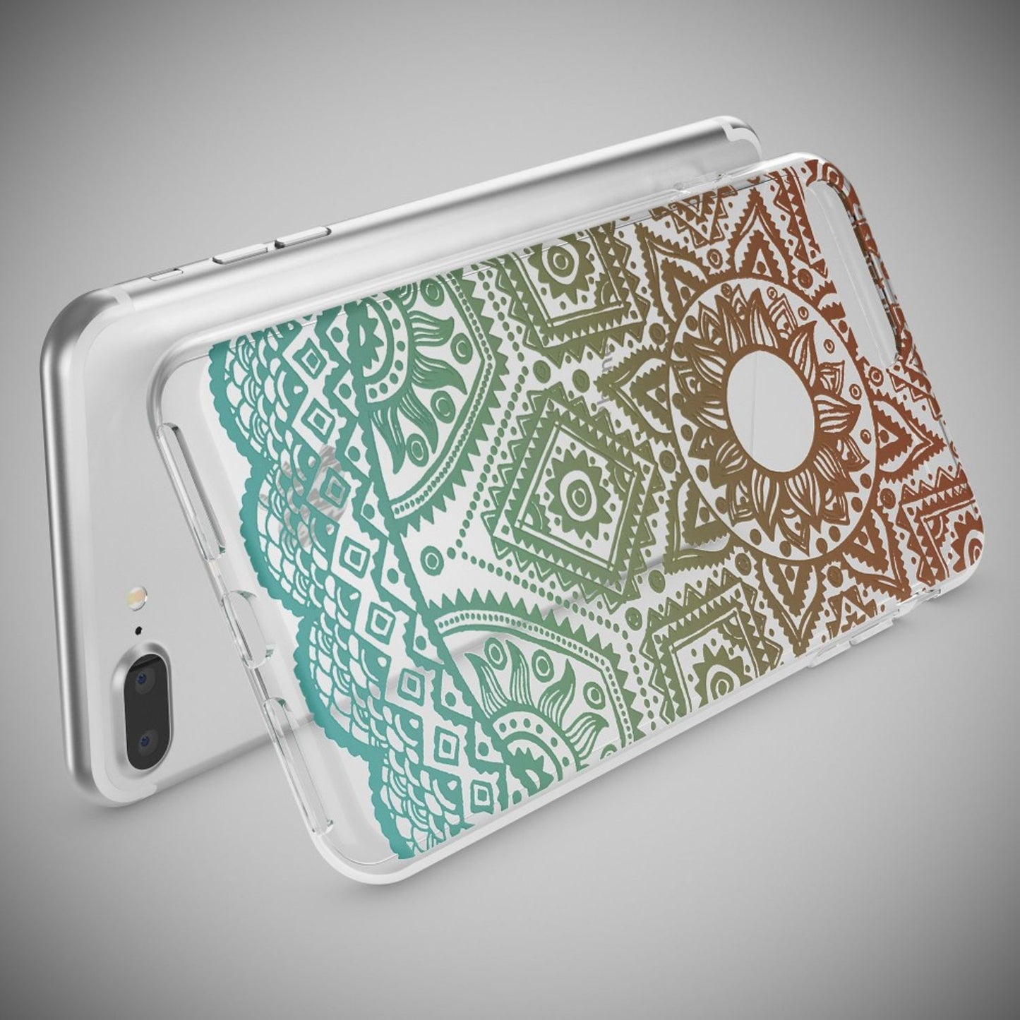 iPhone 8 Plus / 7 Plus Case, Phone Case by NALIA, Silicone Case Cover Bumper