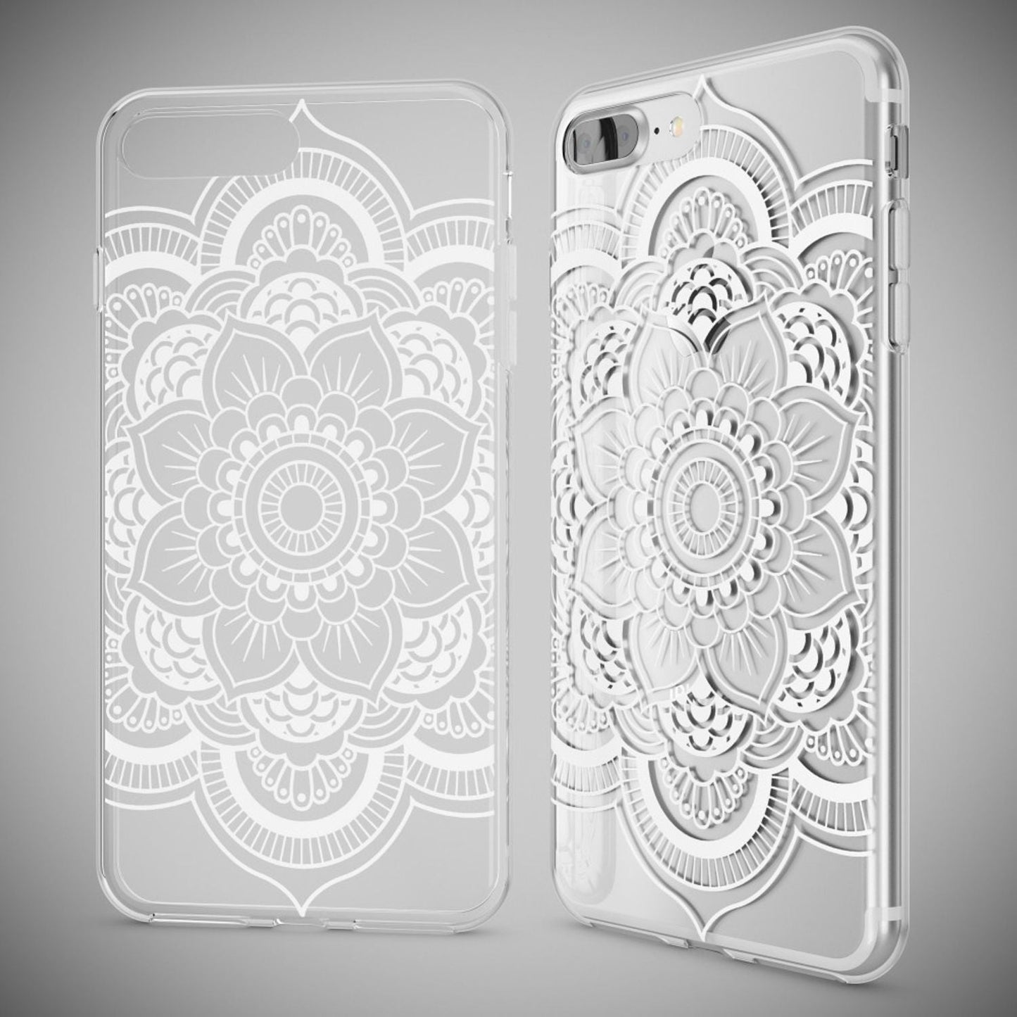 iPhone 8 Plus / 7 Plus Case, Phone Case by NALIA, Silicone Case Cover Bumper