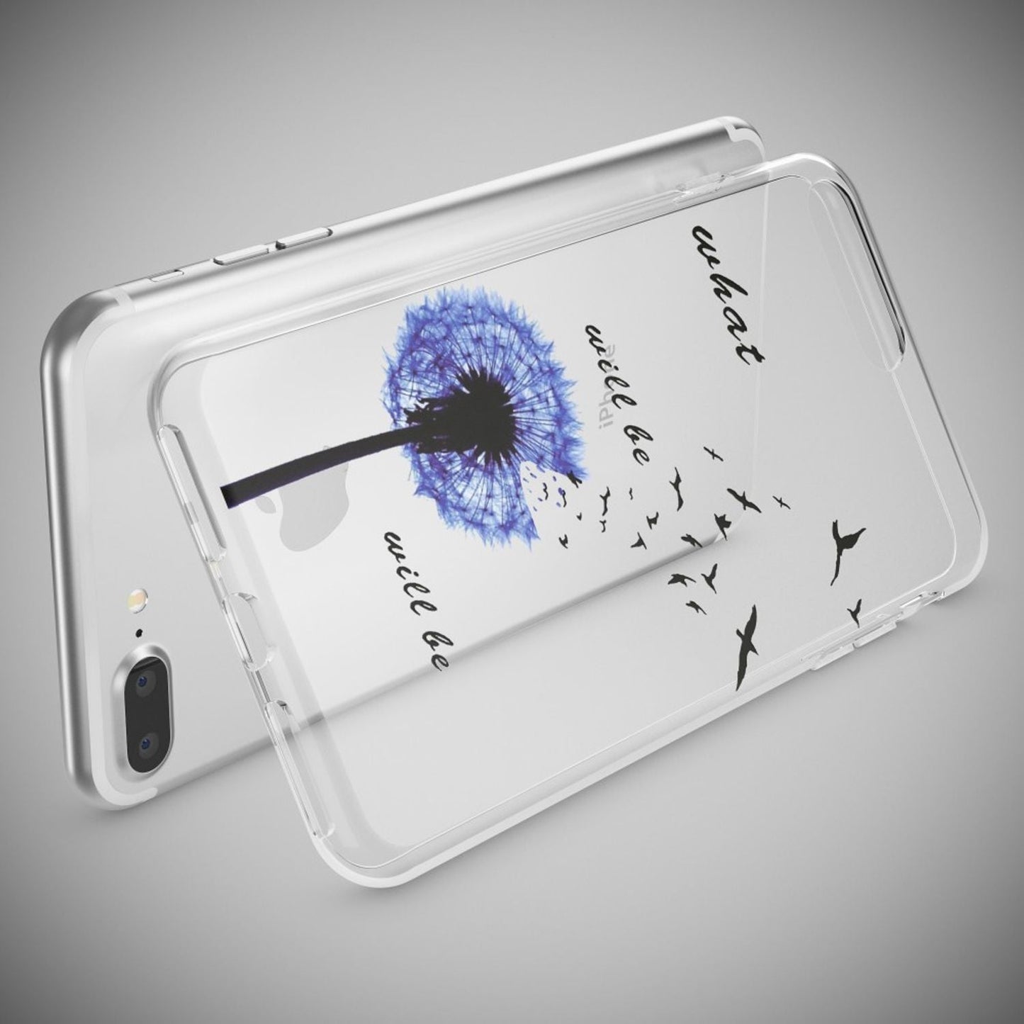 iPhone 8 Plus / 7 Plus Case, Phone Case by NALIA, Silicone Case Cover Bumper