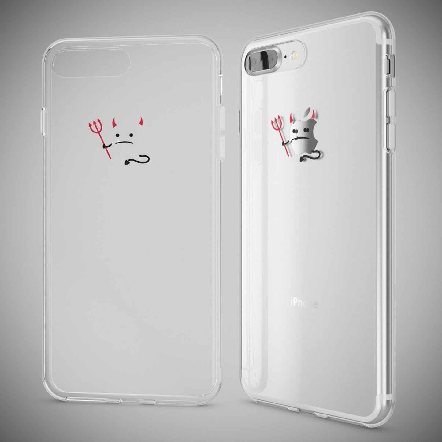 iPhone 8 Plus / 7 Plus Case, Phone Case by NALIA, Silicone Case Cover Bumper