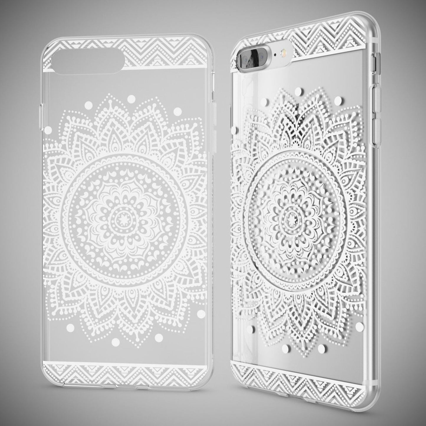 iPhone 8 Plus / 7 Plus Case, Phone Case by NALIA, Silicone Case Cover Bumper