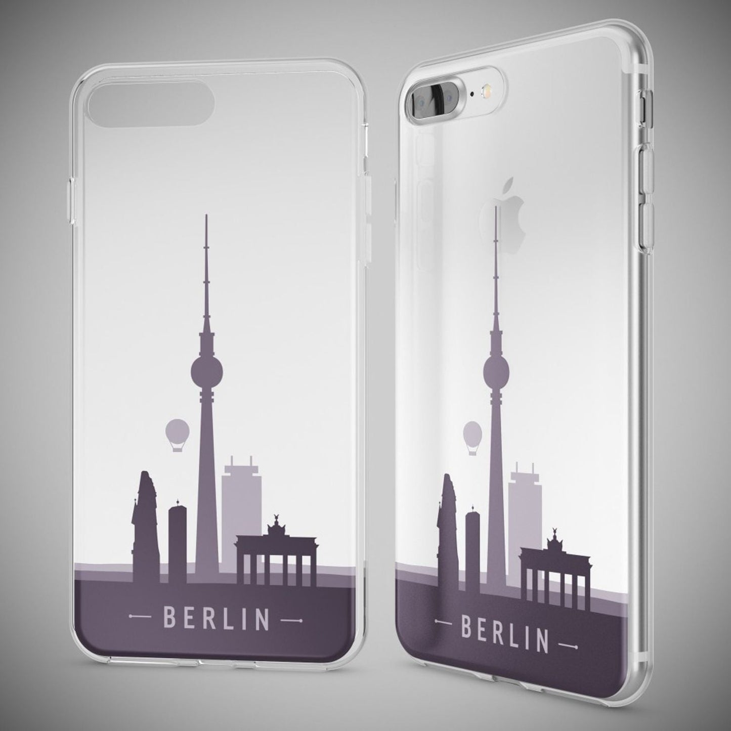 iPhone 8 Plus / 7 Plus Case, Phone Case by NALIA, Silicone Case Cover Bumper