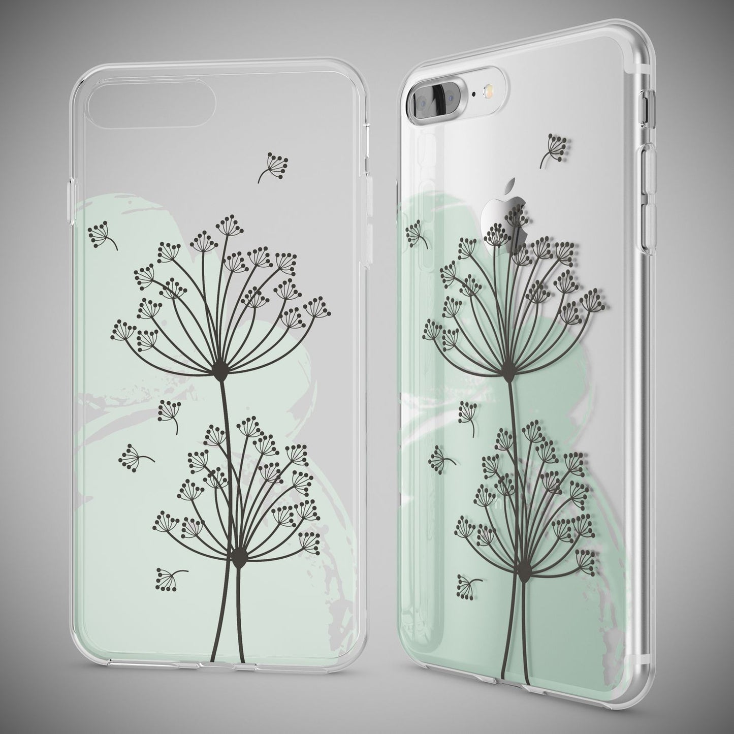 iPhone 8 Plus / 7 Plus Case, Phone Case by NALIA, Silicone Case Cover Bumper