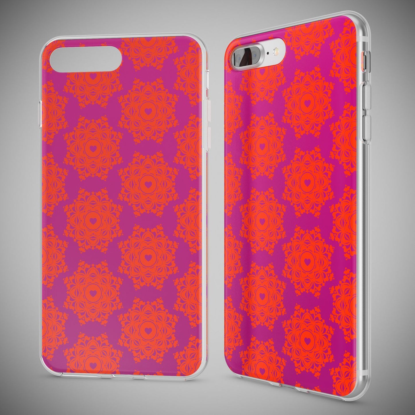 iPhone 8 Plus / 7 Plus Case, Phone Case by NALIA, Silicone Case Cover Bumper