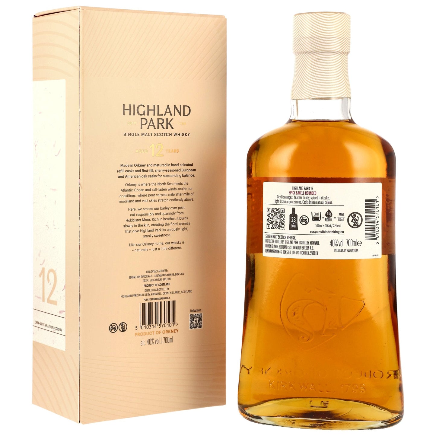 Highland Park 12 - Spicy & Well-Rounded