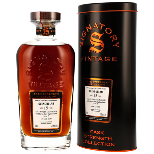 Glendullan 15 2009/2025 - Signatory Vintage Cask Strength Collection - Fyrsta fylling Oloroso Sherry Finish #11