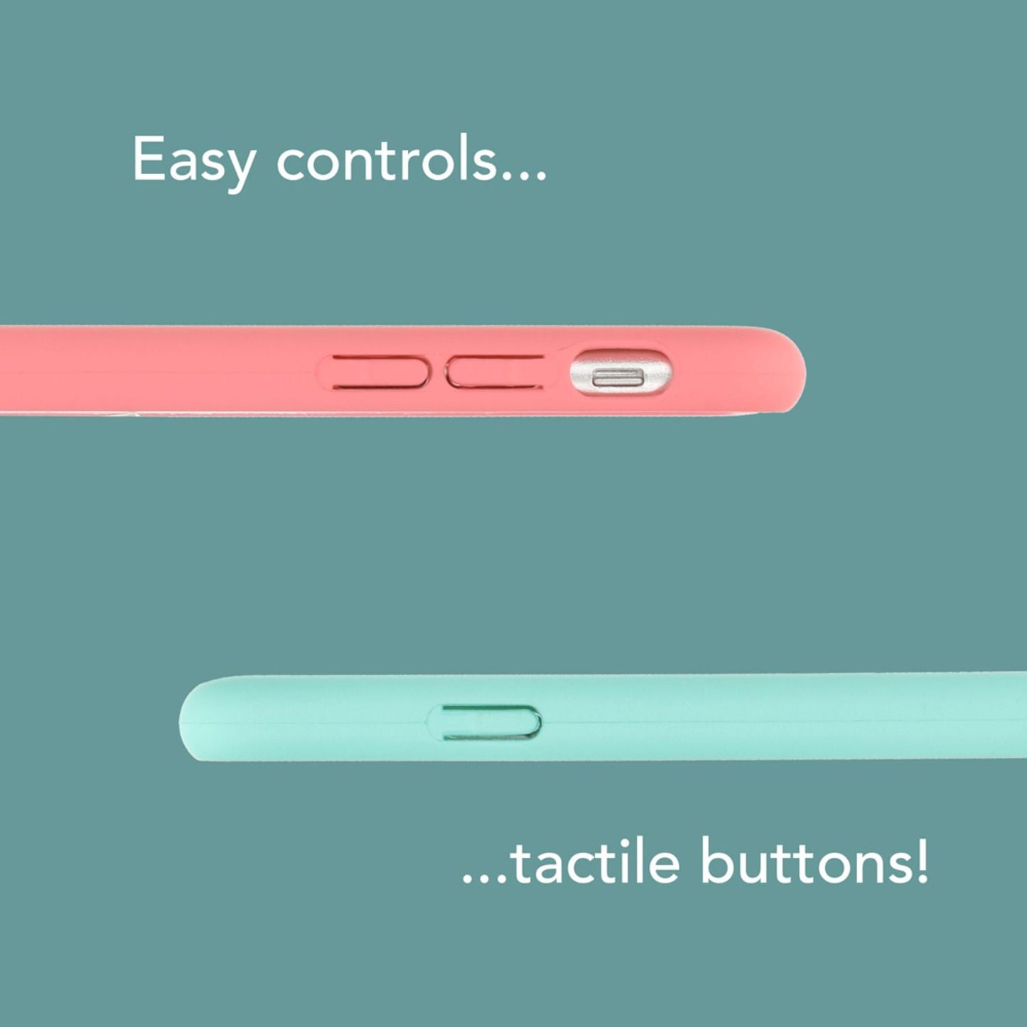 iPhone 6/6S hulstur frá NALIA, höggþolið verndarhulstur, rennihurð