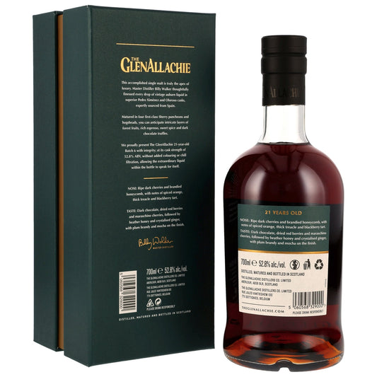 GlenAllachie 21 - PX & Oloroso Sherry Casks - Batch 6