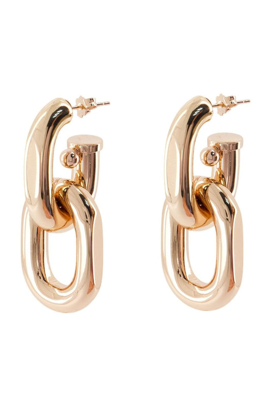 Ohrringe - Rabanne - Aluminum - Rotgold