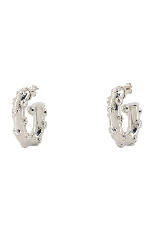 Ohrringe - Rabanne - Aluminum - Silber