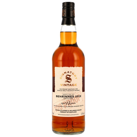 Benrinnes 13 2012/2025 - Signatory Vintage - 100 PROOF #56
