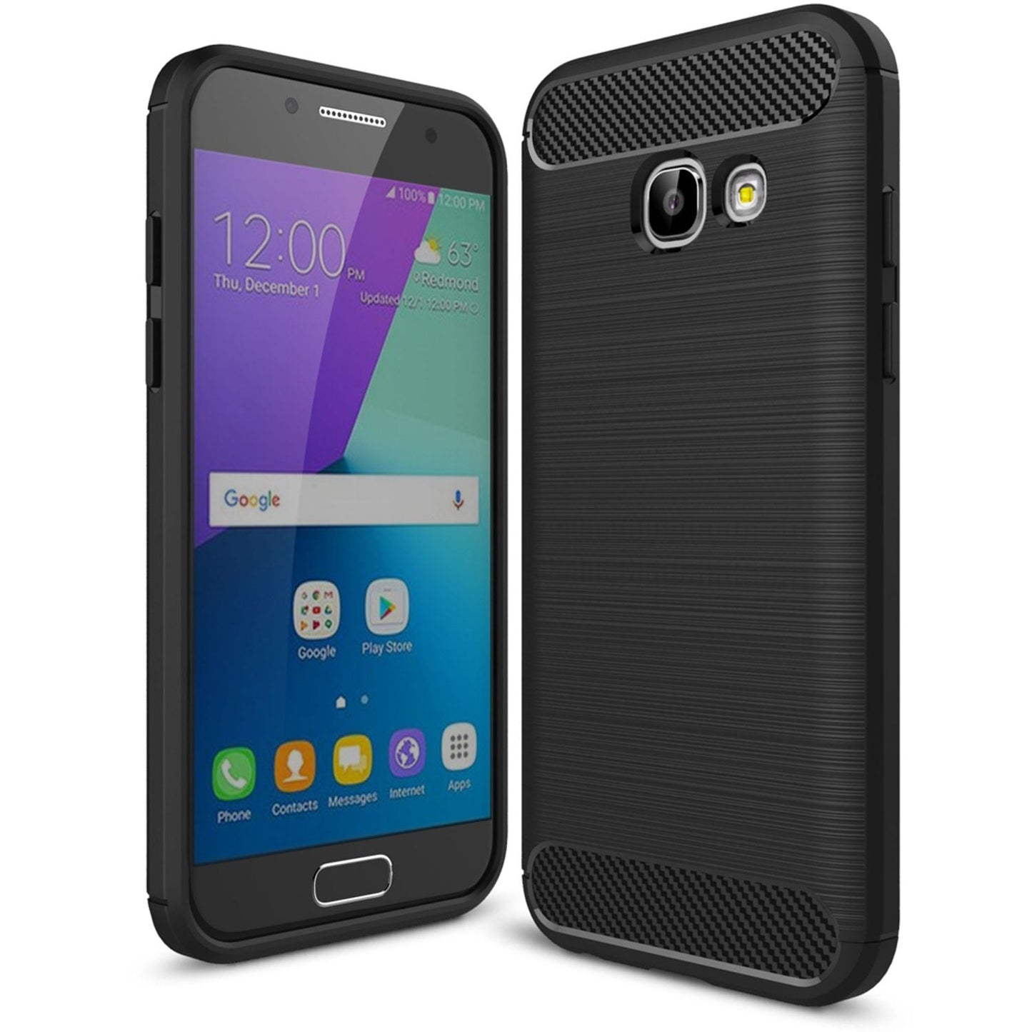 Samsung Galaxy A5 2017 símahulstur frá NALIA, sílikonhulstur TPU gúmmívörn