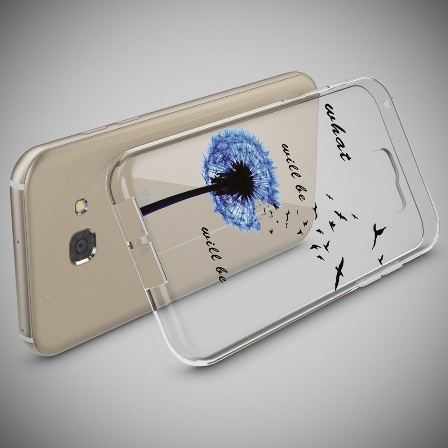 Samsung Galaxy A5 2017 hulstur, símahulstur frá NALIA, þunnt sílikonhönnuð hulstur