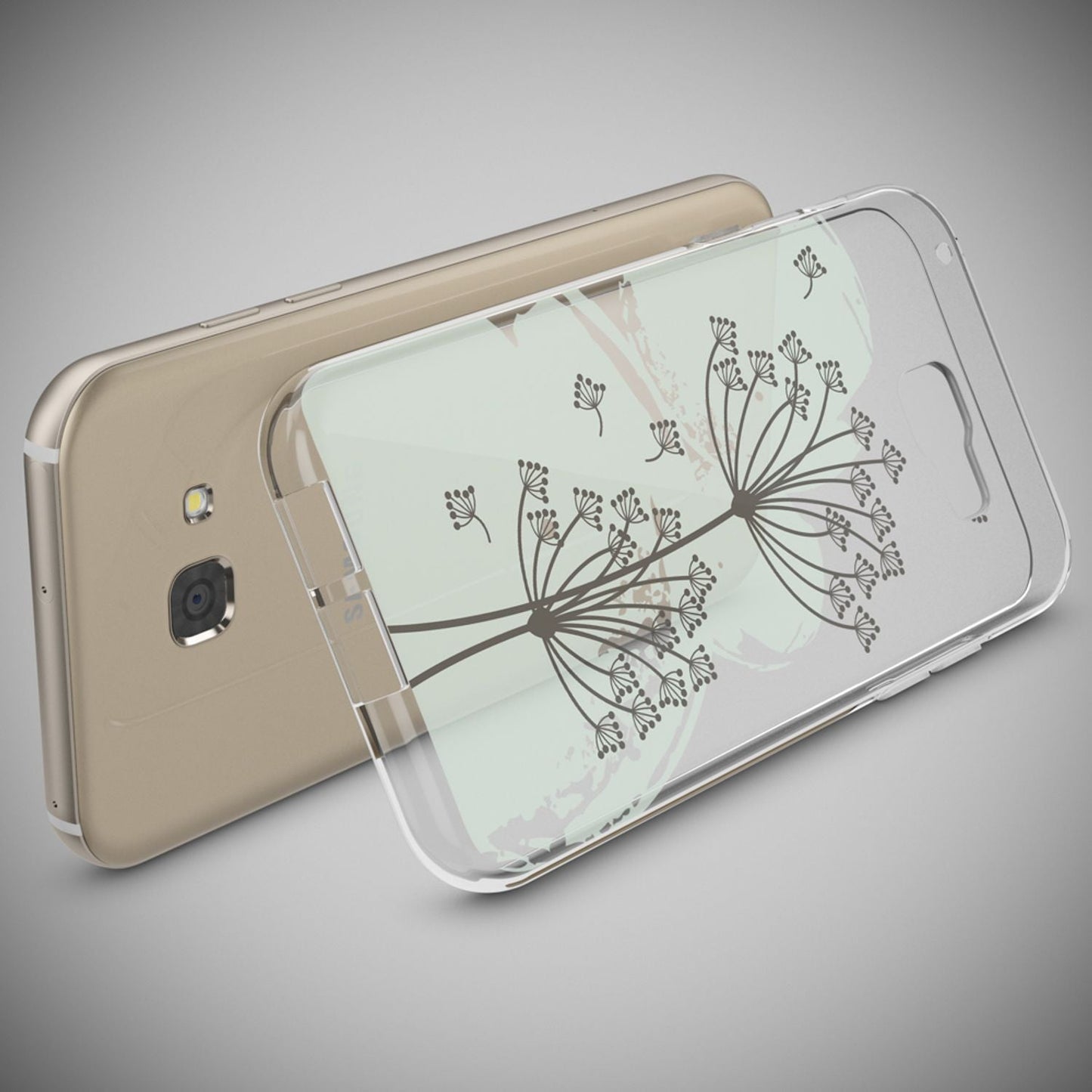 Samsung Galaxy A5 2017 hulstur, símahulstur frá NALIA, þunnt sílikonhönnuð hulstur