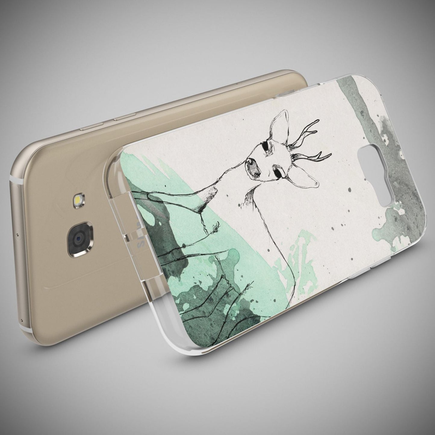 Samsung Galaxy A5 2017 hulstur, símahulstur frá NALIA, þunnt sílikonhönnuð hulstur