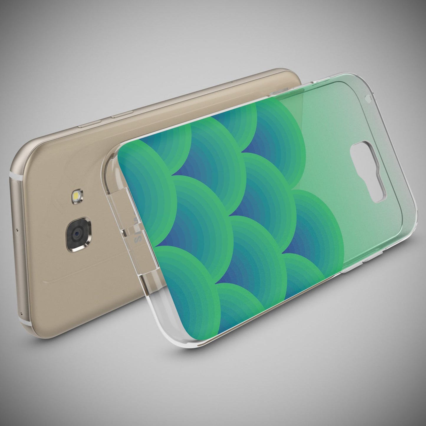 Samsung Galaxy A5 2017 hulstur, símahulstur frá NALIA, þunnt sílikonhönnuð hulstur