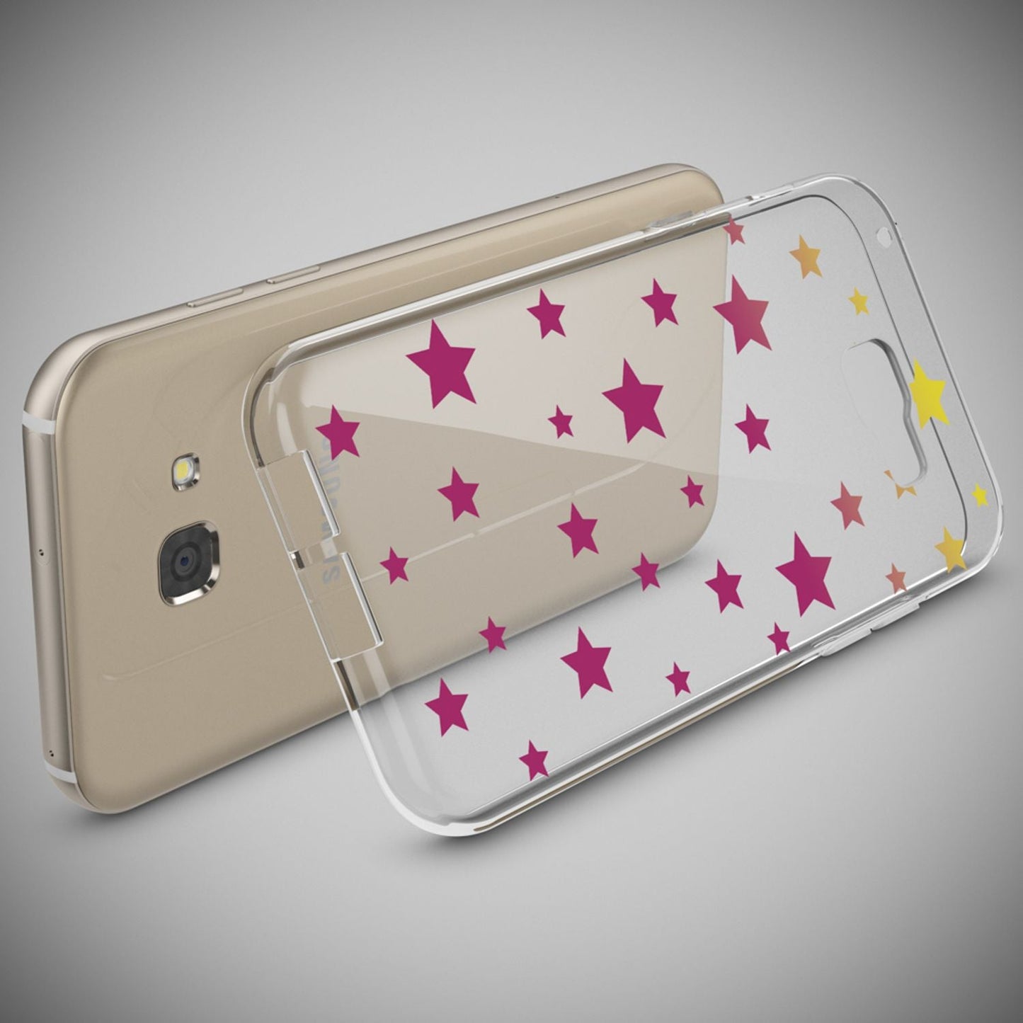 Samsung Galaxy A5 2017 hulstur, símahulstur frá NALIA, þunnt sílikonhönnuð hulstur