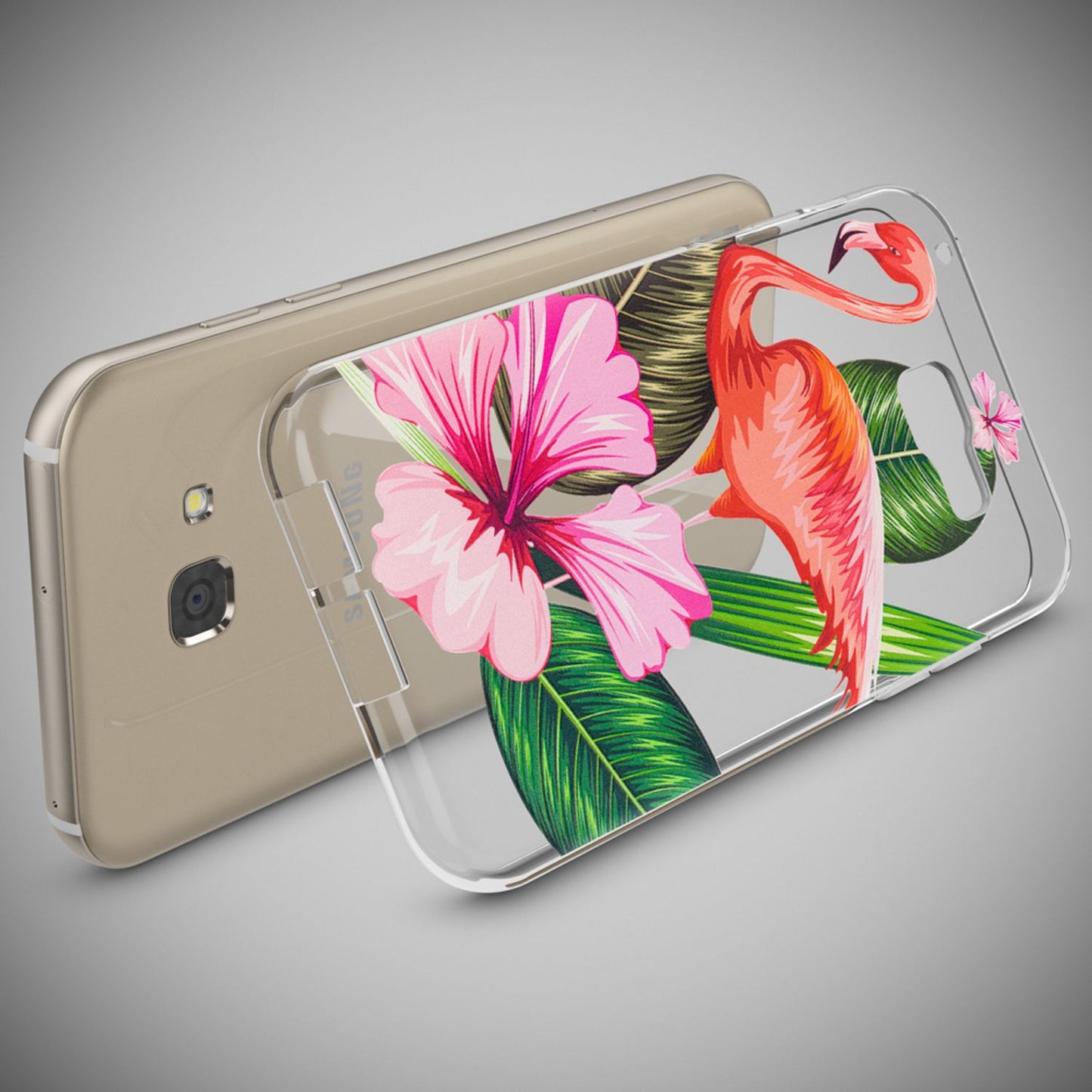 Samsung Galaxy A5 2017 hulstur, símahulstur frá NALIA, þunnt sílikonhönnuð hulstur