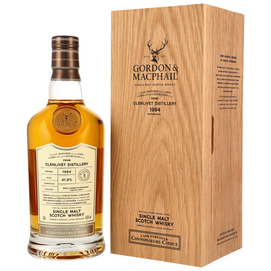 Glenlivet 31 1994/2025 - Gordon &amp; MacPhail Connoisseurs Choice - Áfylling American Hogshead #58445