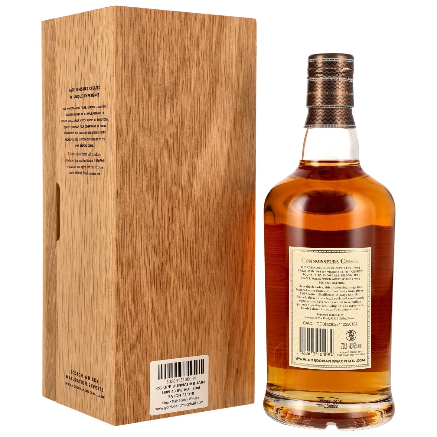 Bunnahabhain 35 1989/2025 - Gordon & MacPhail Connoisseurs Choice - Refill American Hogshead #5892