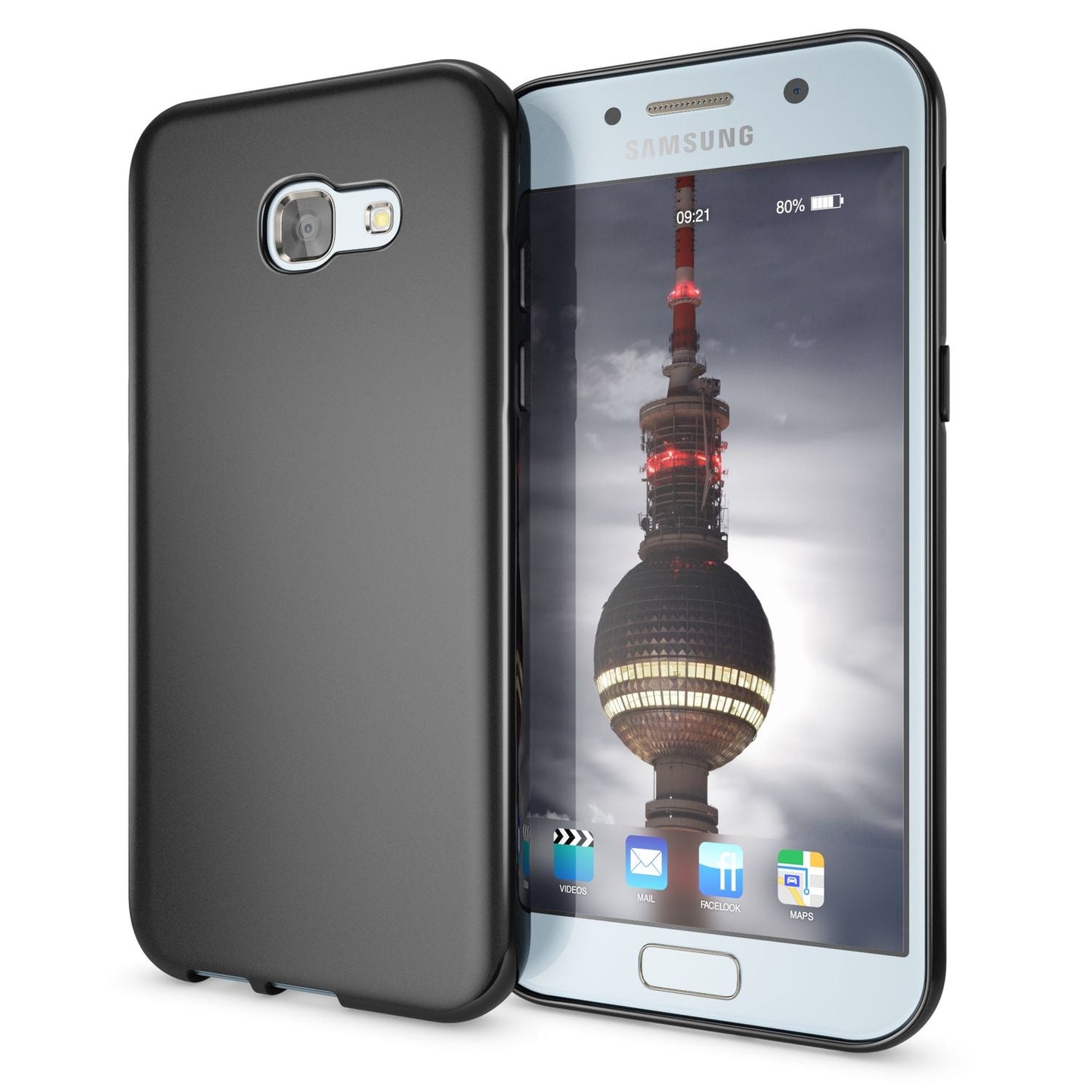 Samsung Galaxy A5 2017 Phone Case by NALIA, Silicone Case Slim Protective Cover