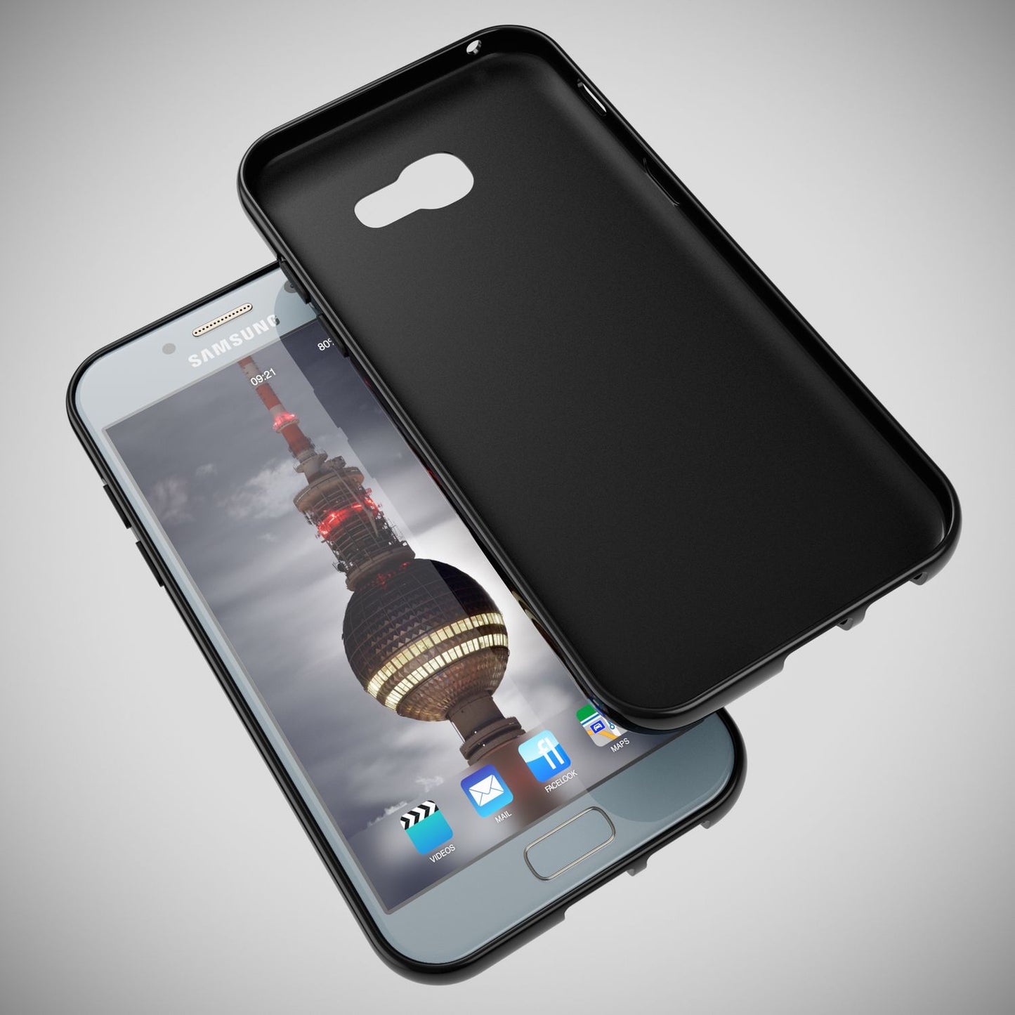 Samsung Galaxy A5 2017 Phone Case by NALIA, Silicone Case Slim Protective Cover