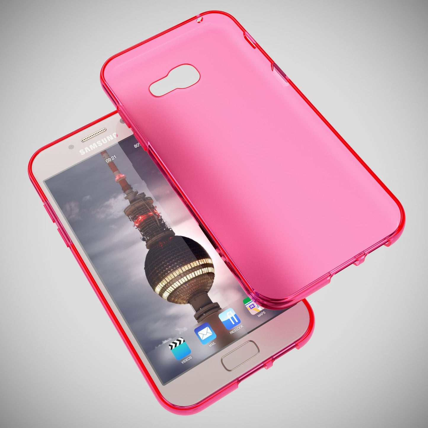 Samsung Galaxy A5 2017 Phone Case by NALIA, Silicone Case Slim Protective Cover