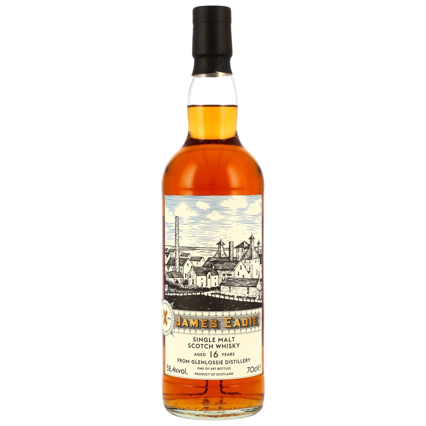 Glenlossie 16 2009/2025 - James Eadie - Fyrsta fylling Oloroso Sherry butt #367510