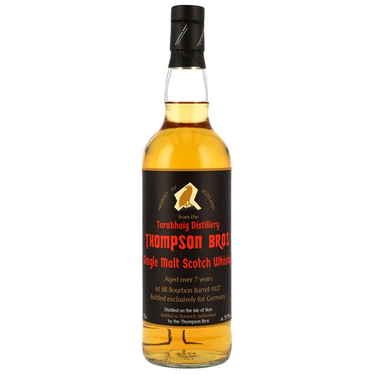 Torabhaig 7 2018/2025 - Thompson Bros. - 1st Fill Bourbon Barrel #1127