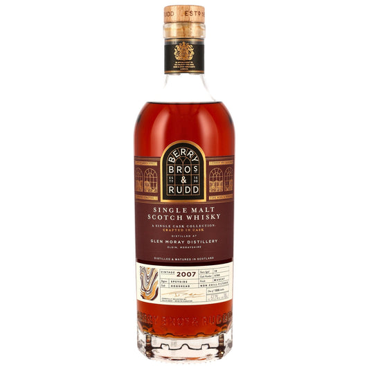 Glen Moray 18 2007/2025 - Berry Bros og Rudd - Muscat Cask Finish #5780