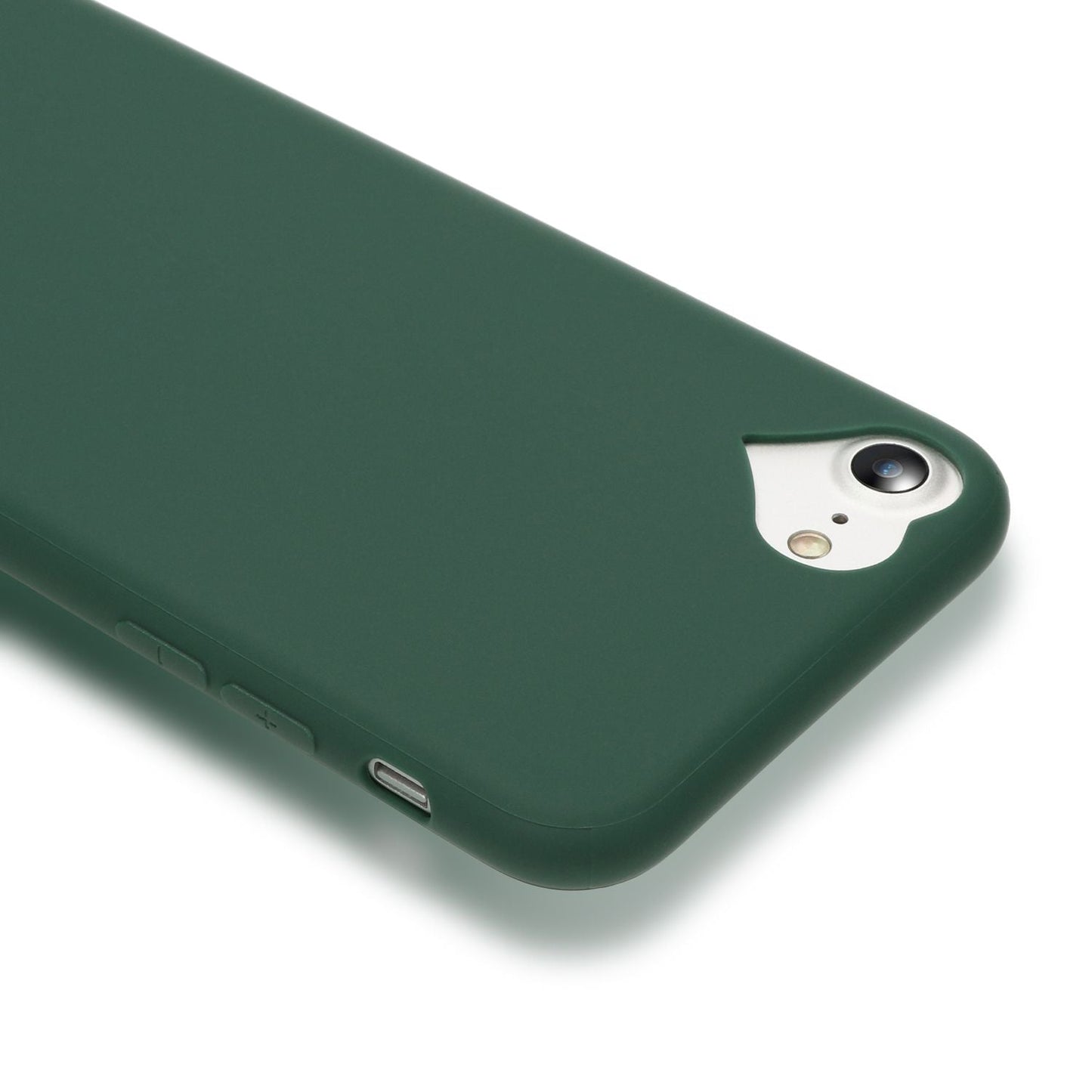 NALIA símahulstur fyrir iPhone SE 2022 / SE 2020 / 8 / 7, hjartalaga hulstur með vernd