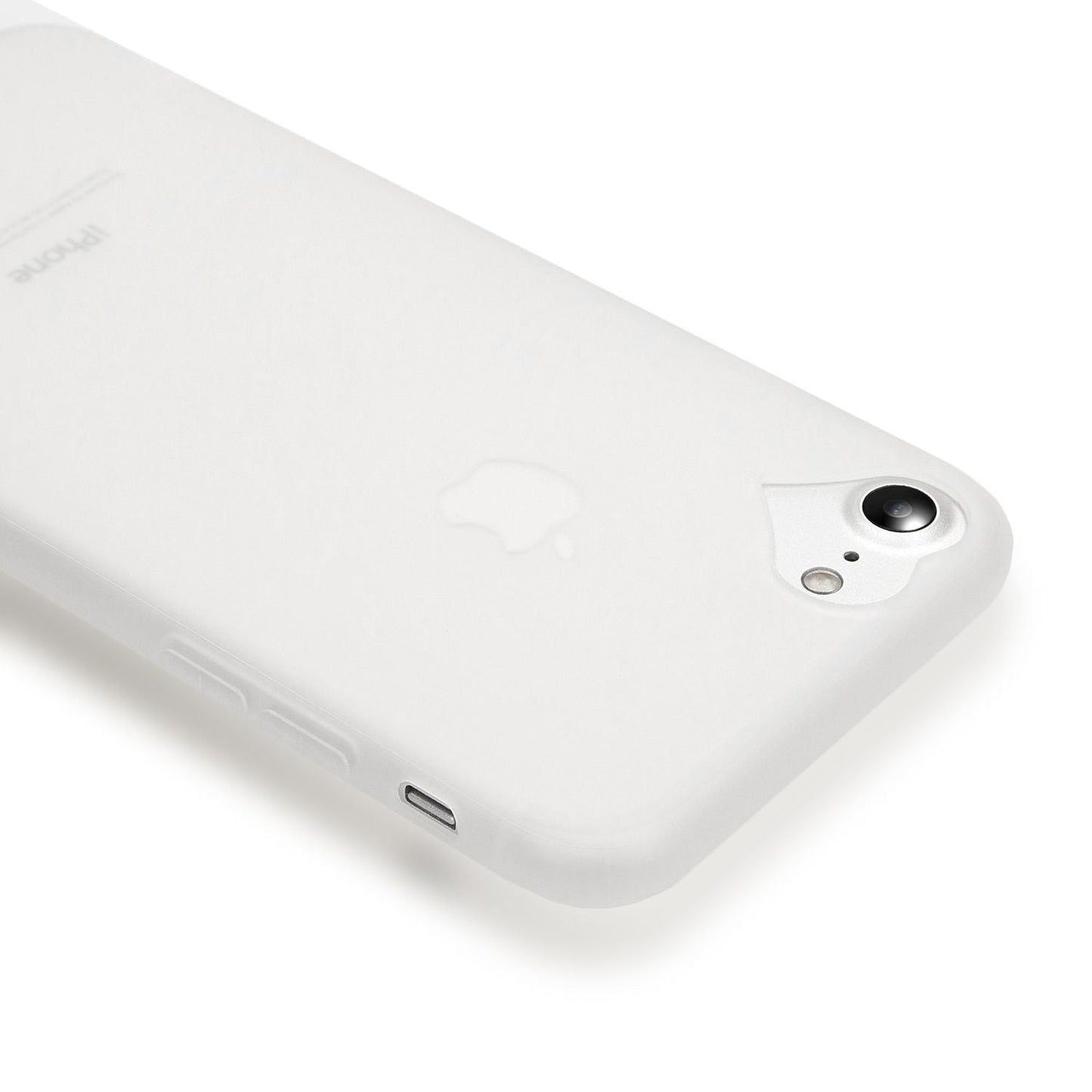 NALIA símahulstur fyrir iPhone SE 2022 / SE 2020 / 8 / 7, hjartalaga hulstur með vernd