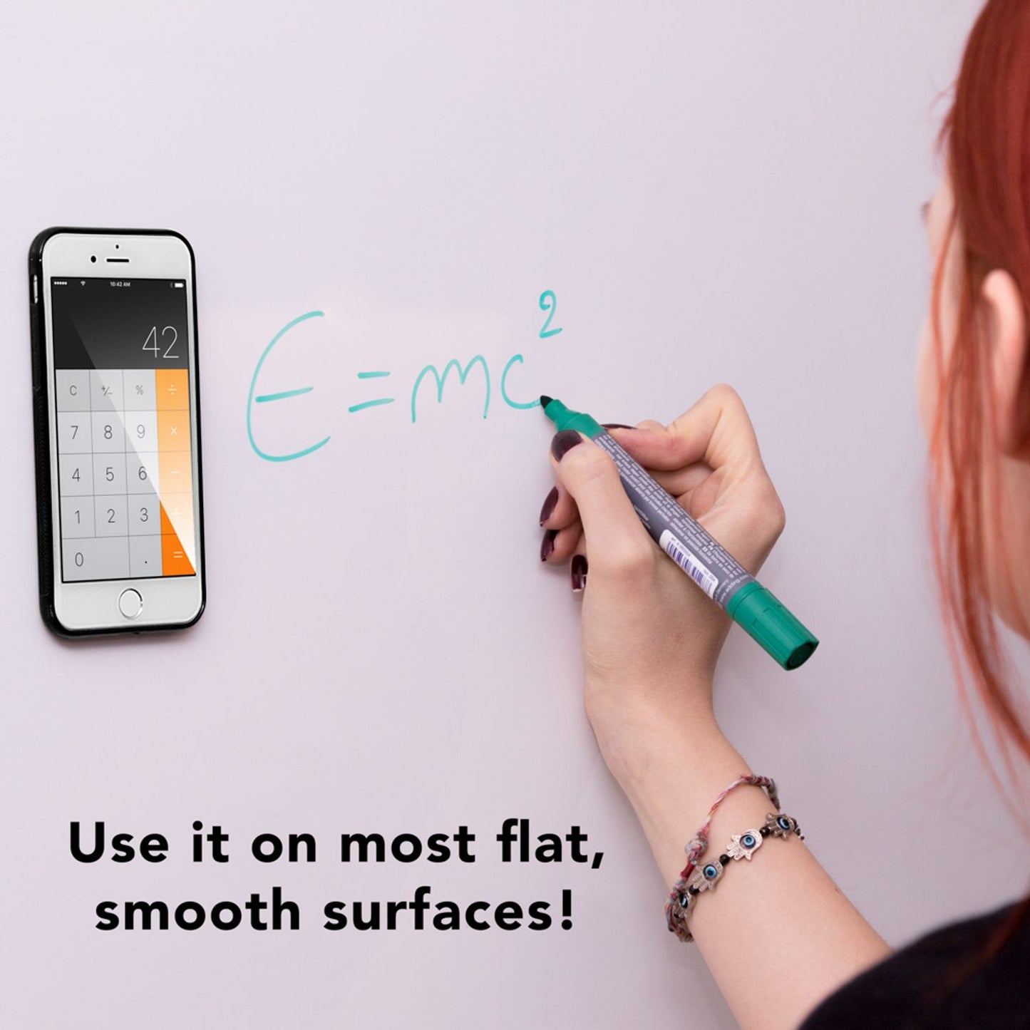 Þyngdaraflsþolið hulstur fyrir Apple iPhone 6 6S frá NALIA, sjálflímandi símahulstur