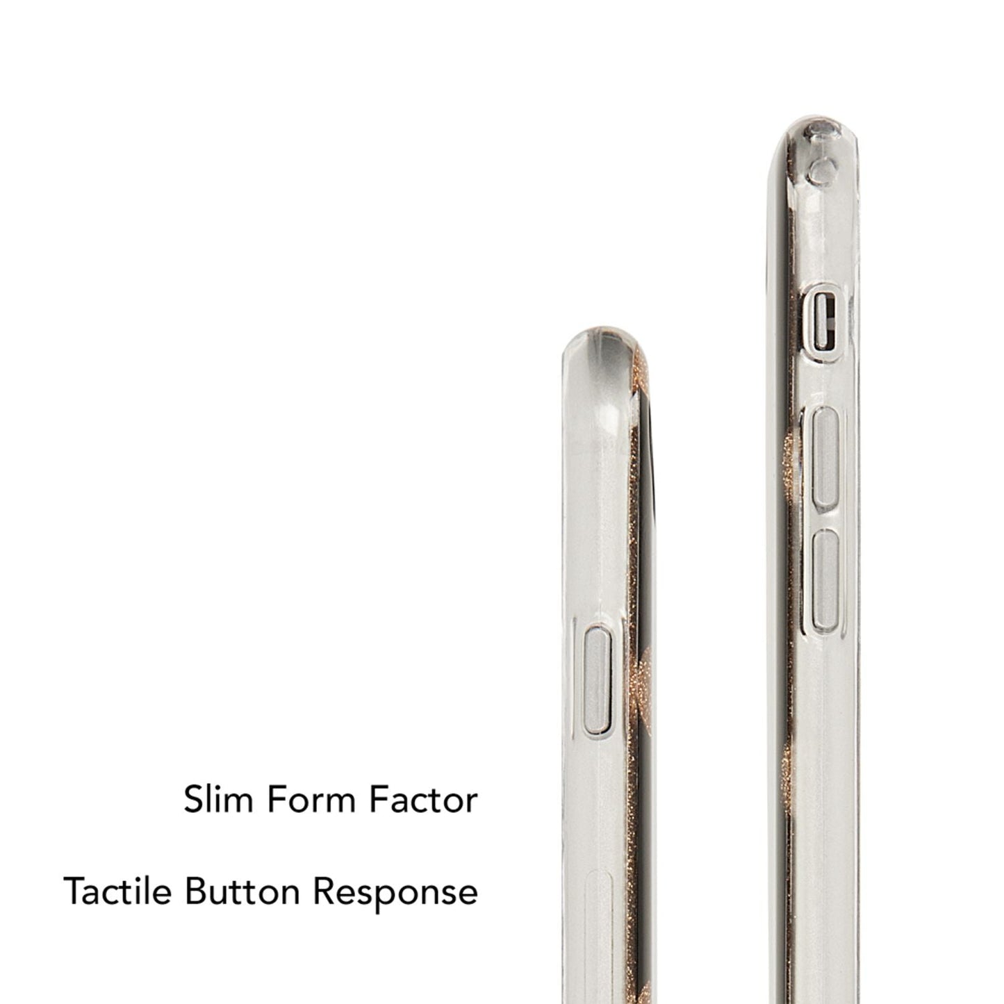 NALIA Phone Case for iPhone SE 2020 / 8 / 7, Glitter Case Pattern Cover Protection