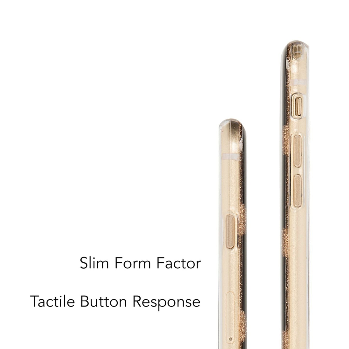 Apple iPhone 6 6S Dots Phone Case by NALIA, Silicone Cover Case Protective Glitter