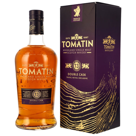 Tomatin 13 - Tvöföld tunna - Bourbon og Oloroso Sherry tunnum