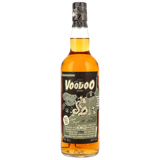 Voodoo-viskíið: Serpent's Ember 11 - Blair Athol - 2. fylling á Islay og 1. fylling á rommi