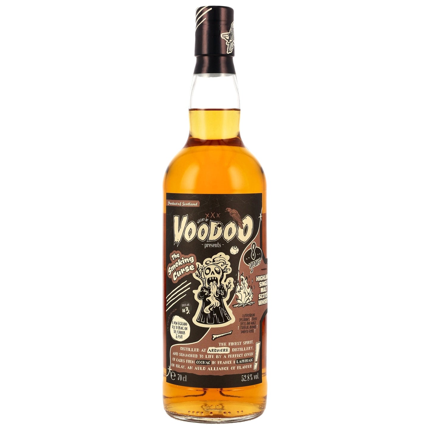 Whisky of Voodoo: Smoking Curse 8 - Ardmore - Cognac & Laphroaig Casks