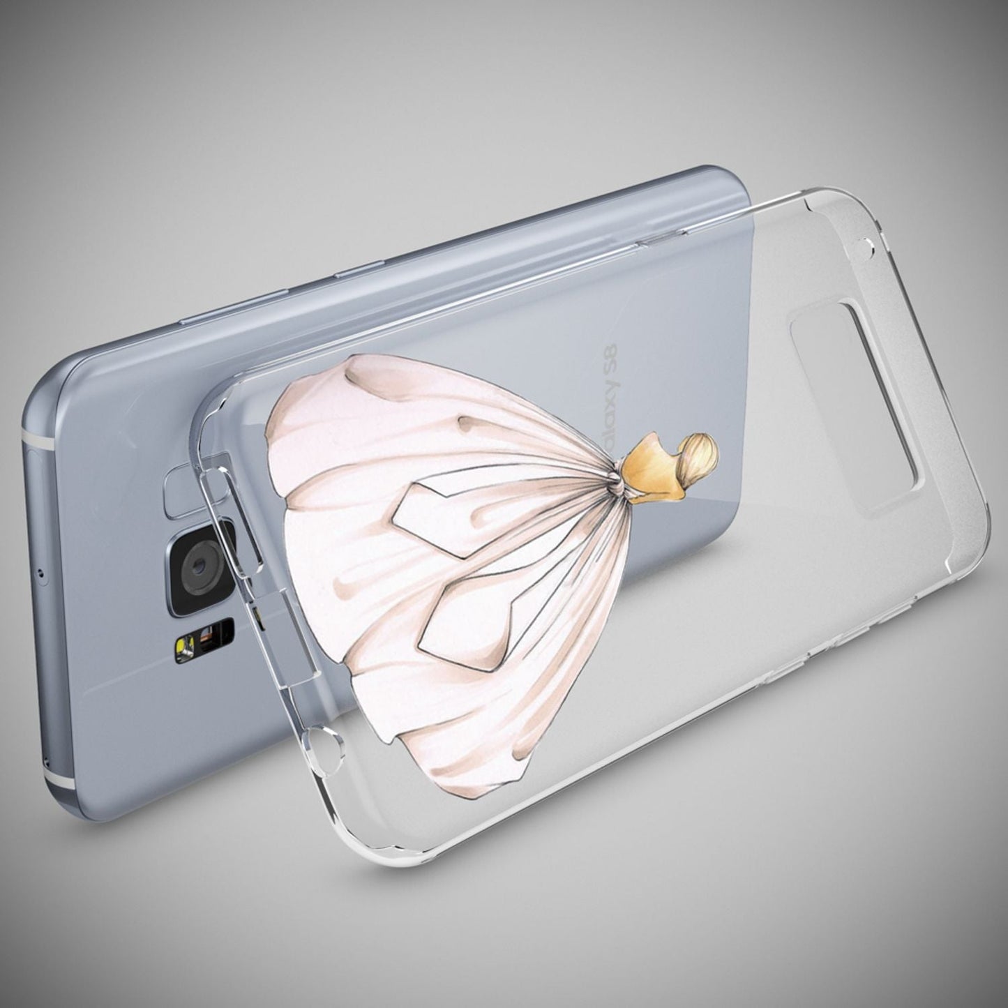 Samsung Galaxy S8 Case by NALIA, Slim Silicone Design Protective Case