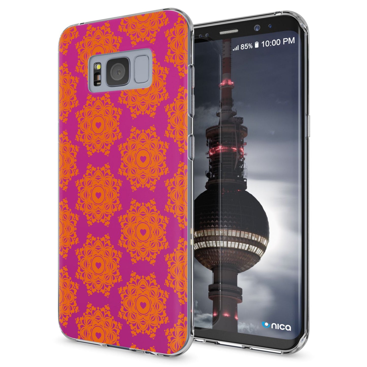 Samsung Galaxy S8 Case by NALIA, Slim Silicone Design Protective Case