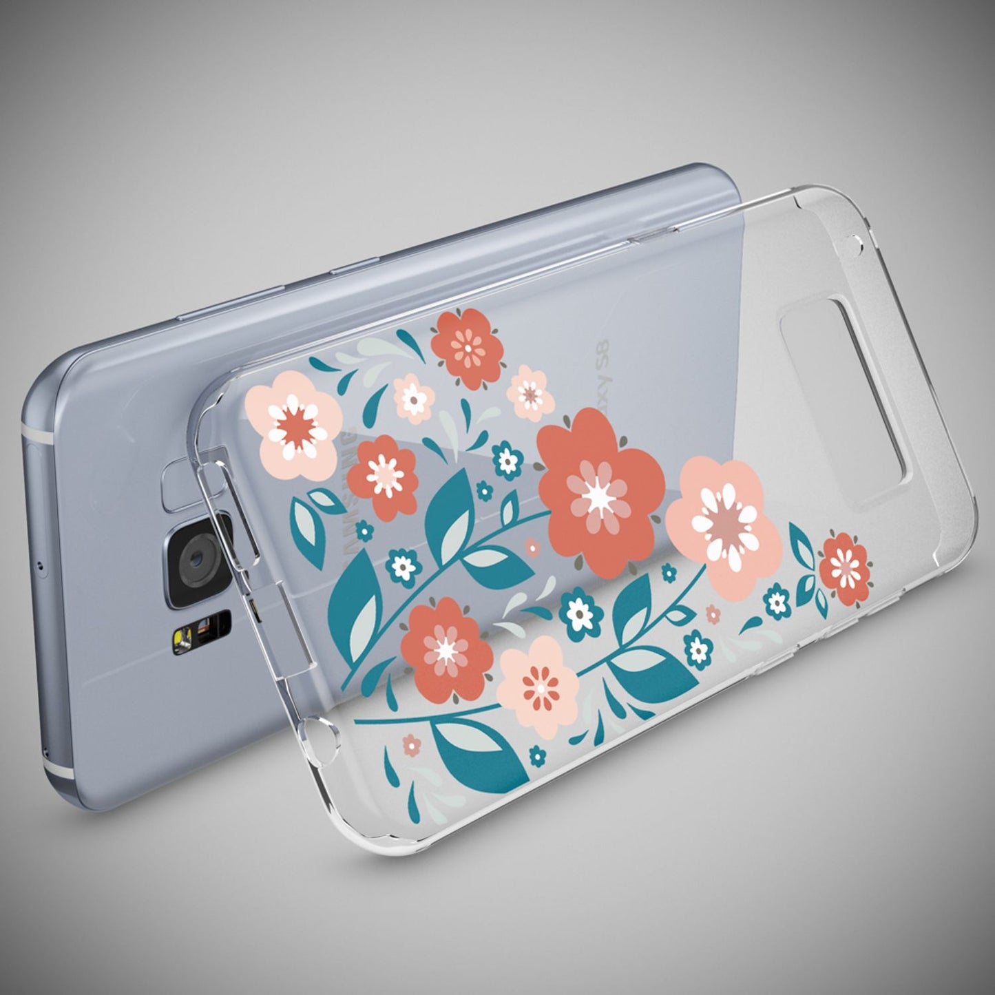 Samsung Galaxy S8 Case by NALIA, Slim Silicone Design Protective Case