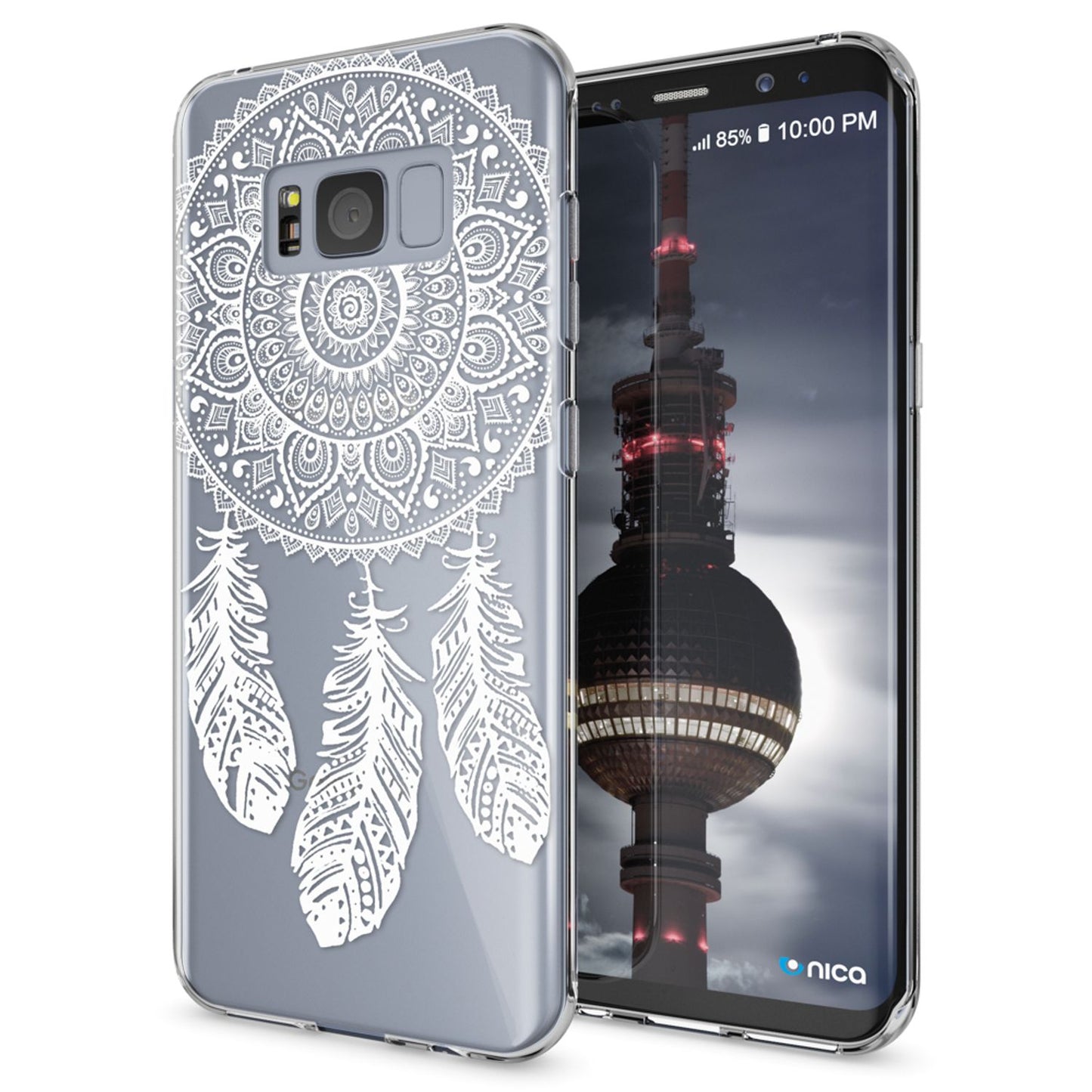 Samsung Galaxy S8 Plus Hülle Handyhülle von NALIA, Silikon Motiv Case Schutzhülle