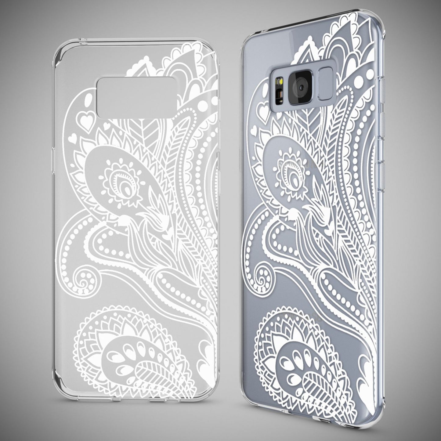 Samsung Galaxy S8 Case by NALIA, Slim Silicone Design Protective Case