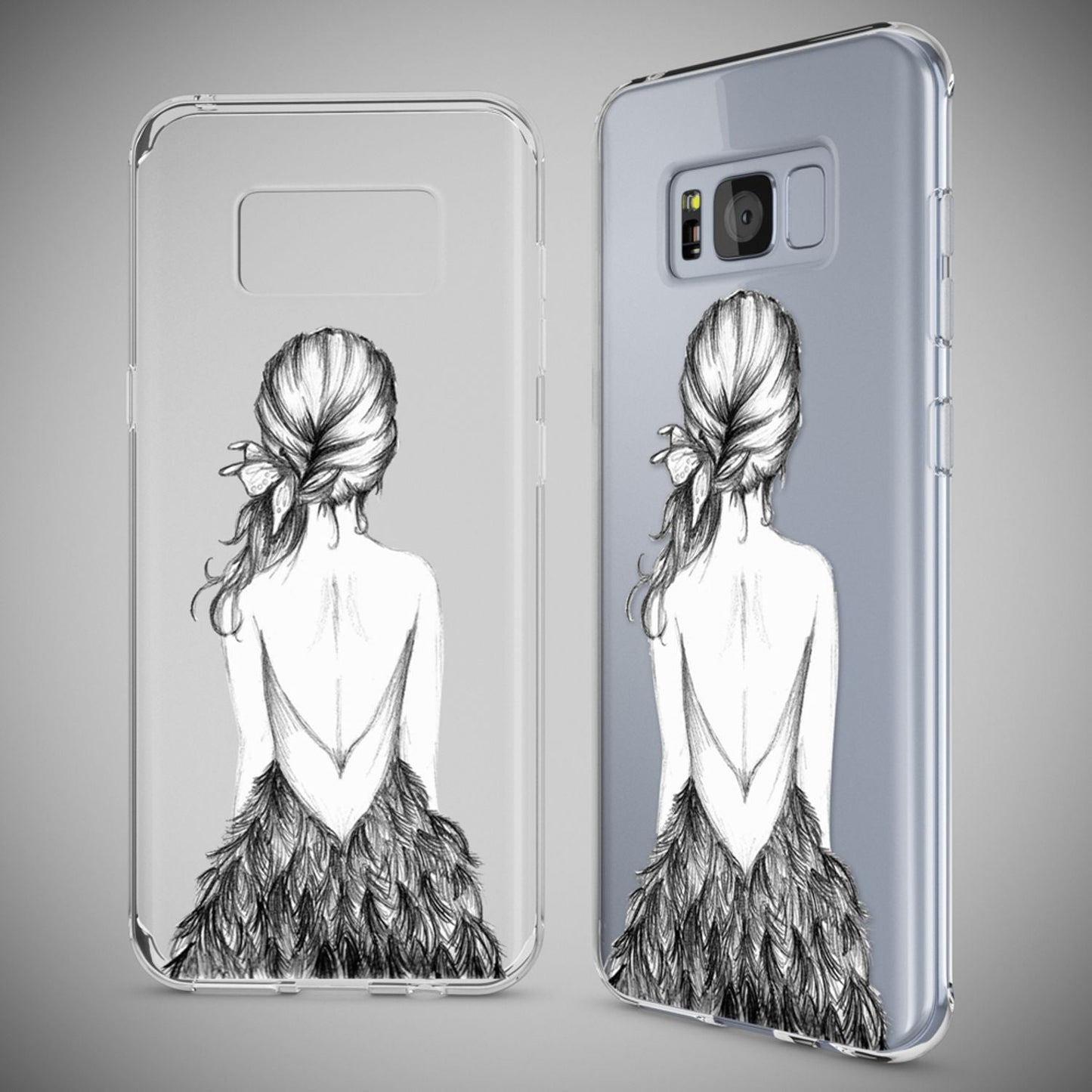 Samsung Galaxy S8 Case by NALIA, Slim Silicone Design Protective Case