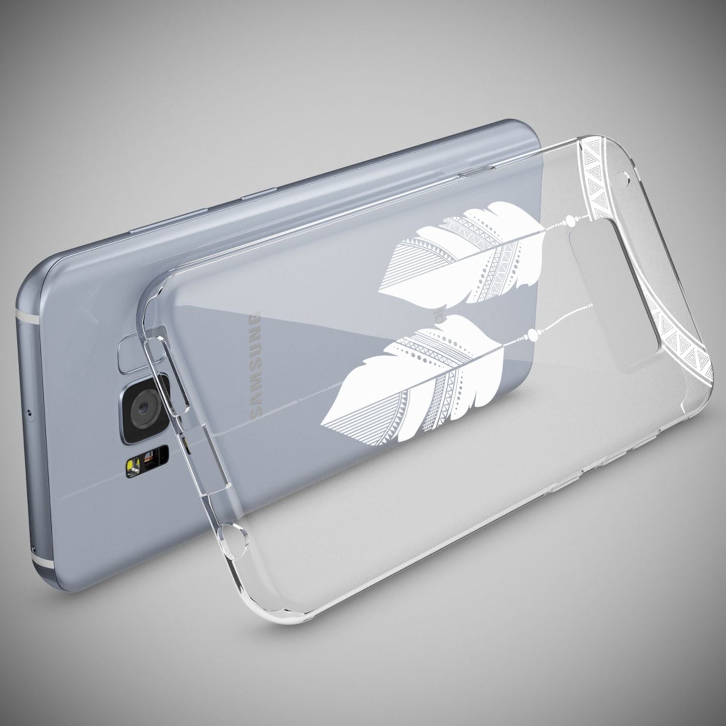 Samsung Galaxy S8 Case by NALIA, Slim Silicone Design Protective Case