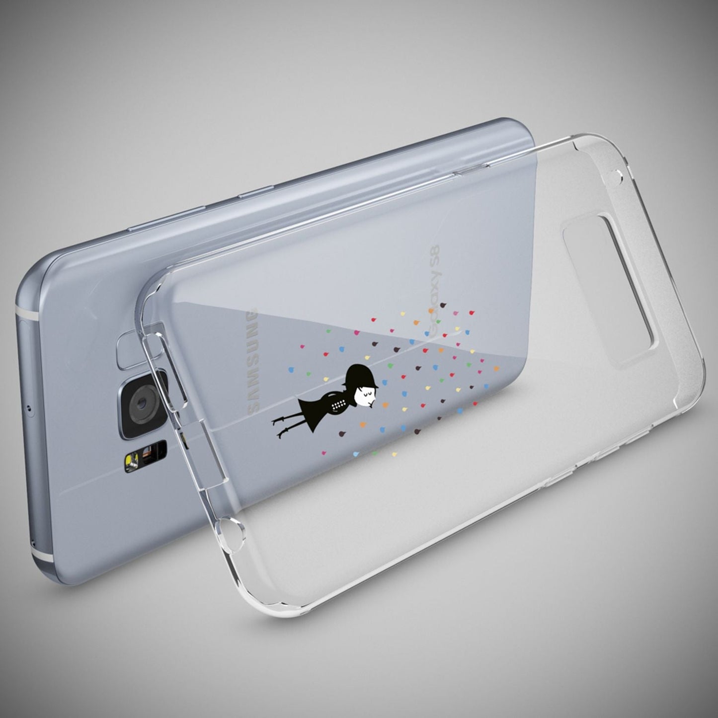 Samsung Galaxy S8 Case by NALIA, Slim Silicone Design Protective Case