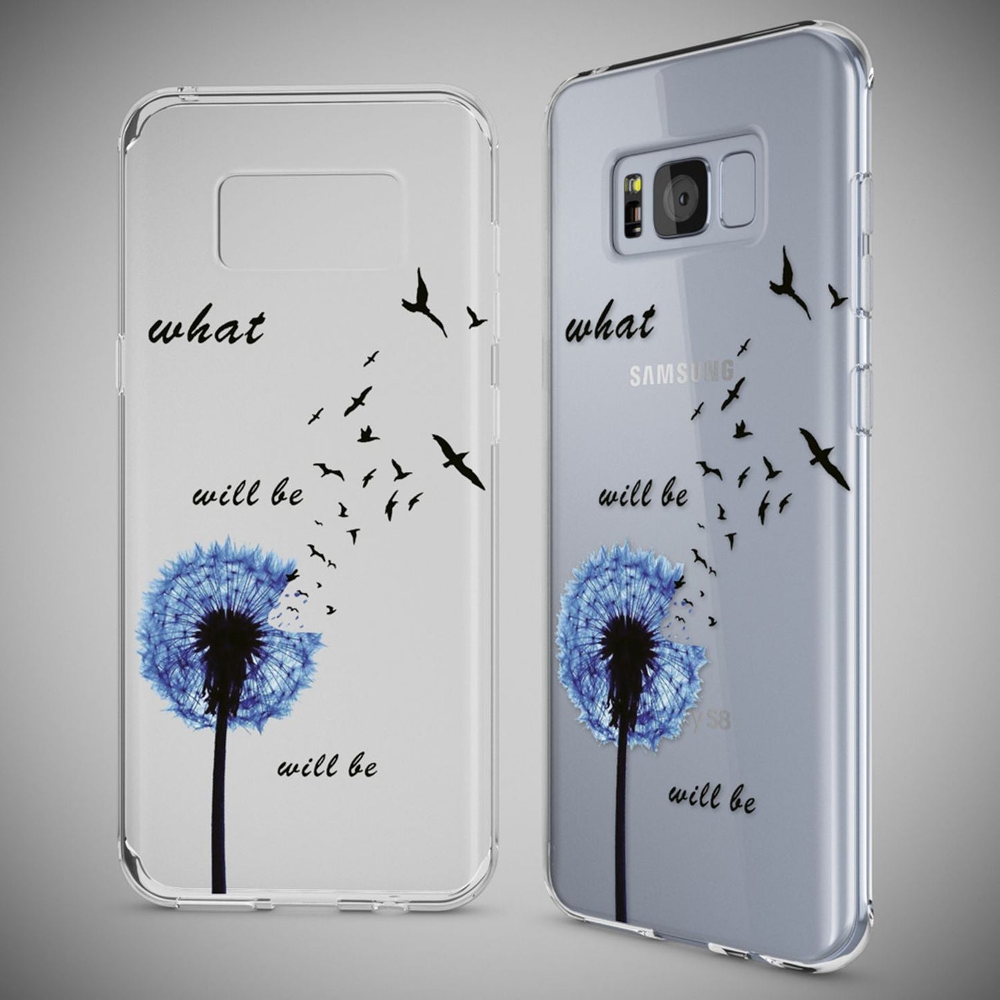 Samsung Galaxy S8 Plus Hülle Handyhülle von NALIA, Silikon Motiv Case Schutzhülle